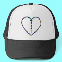 Bead Rosary #1 hats by Artists4God Bead Rosary #1 hats