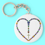 Bead Rosary #1 keychains