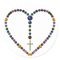 Bead Rosary #1 Sticker