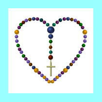 Bead Rosary #1 t-shirts