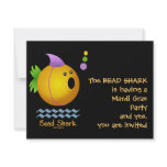 Bead Shark - Gold Personalized Invitations
