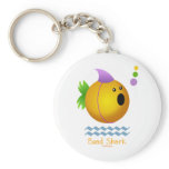 Bead Shark - Gold Key Chains