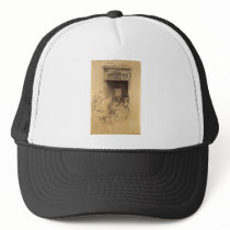 Bead Stringers by James Abbott McNeill Whistler Trucker Hat
