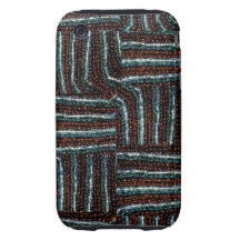 Bead weave print phone case iPhone 3 tough cover
