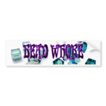 Bead Whore Bumper Sticker