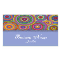 Beaded colors elegant business card business cards