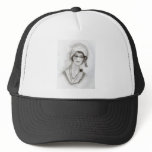 Beaded flapper girl hats