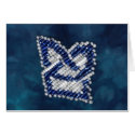 Beaded Knot card