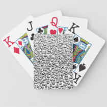 Beaded Water on Surface Bicycle Poker Deck