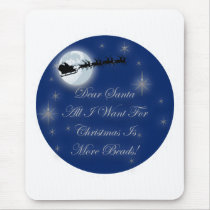 Beading Christmas mousepads by TheChristmasBoutique Beading Christmas mousepads