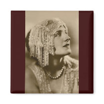Beads and Pearls Fridge Magnets