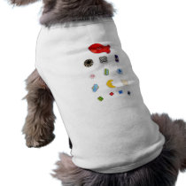 Beads Dog T-shirt pet clothing