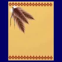 Beads N Feathers Flyer by Lotacats Beads N Feathers Flyer