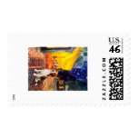 Beagle1 - Terrace Cafe Postage Stamps