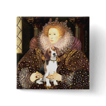 Beagle 1 - Queen Elizabeth I Buttons
