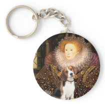Beagle 1 - Queen Elizabeth I Key Chain