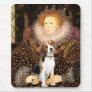 Beagle 1 - Queen Elizabeth I Mouse Pad