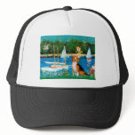 Beagle 1 - Sailboats Mesh Hat
