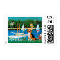 Beagle 1 - Sailboats Stamp