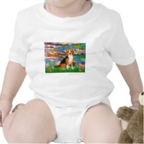 Beagle 7 - Lilies 2 t-shirts