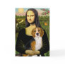 Beagle 7 - Mona Lisa Greeting Card