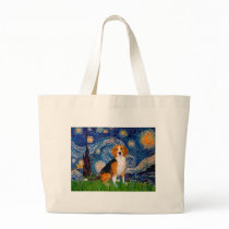 Beagle 7 - Starry Night Tote Bag
