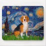Beagle 7 - Starry Night Mouse Pads