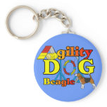 Beagle Agility Gifts Key Chains