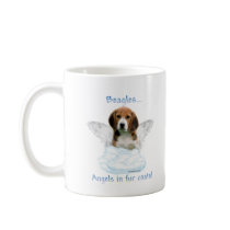 Beagle Angel Mugs