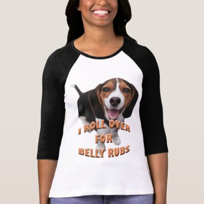 BEAGLE BELLY RUB TSHIRTS by knewfy