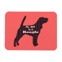 Beagle BFF Magnet