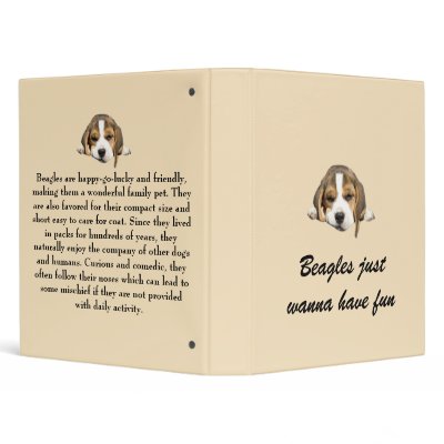 Beagle Binder by normagolden