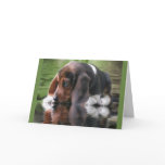 Beagle Birthday Card