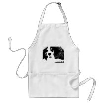 Beagle Black & White aprons by bachmans2 Beagle Black & White aprons