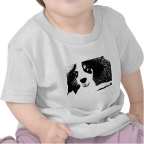 Beagle Black & White t-shirts by bachmans2 Beagle Black & White t-shirts