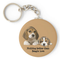 Beagle Buddies Keychain