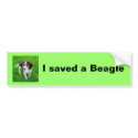 Beagle Bumper Sticker bumper stickers by Azan38 Beagle Bumper Sticker bumper stickers