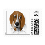 Beagle Busting Out - Customized postage