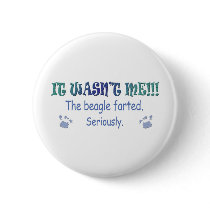 Beagle Pinback Button