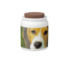 Beagle Candy Jar