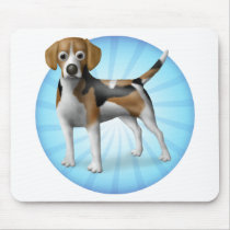 Beagle cartoon mousepads by cartoondogs Beagle cartoon mousepads