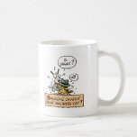 Beagle Caught Dancing with a Cat Coffee Mugs