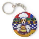Beagle Chef Keychains