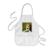 Beagle Children's Smock Aprons