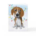 Beagle Christmas Card