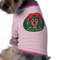 Beagle Christmas pet clothing