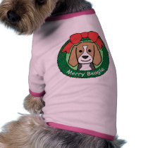Beagle Christmas pet clothing
