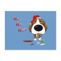 Beagle Christmas Post Cards