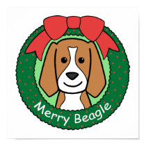 Beagle Christmas posters