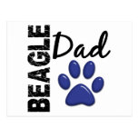 Beagle Dad 2 Postcard